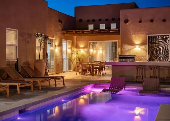 Pueblo Viejo Desert Minimalist Pool Home